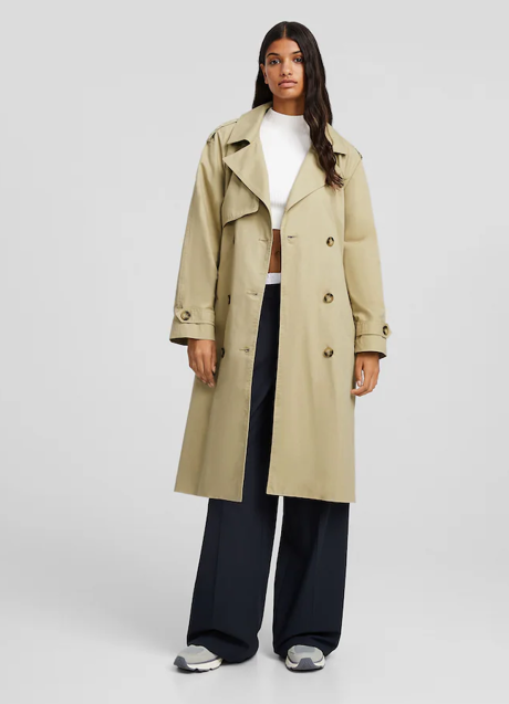 Imagen - La gabardina de Bershka.