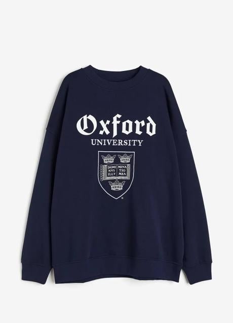 Imagen - Sudadera Oxford de H&M. Foto: H&M.
