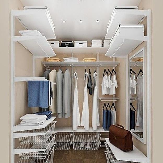 Wal-incloset de IKEA con estructuras BOAXEL.