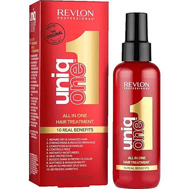 Uniq One All In One Hair Treatment de Revlon. Precio: 7,75 euros