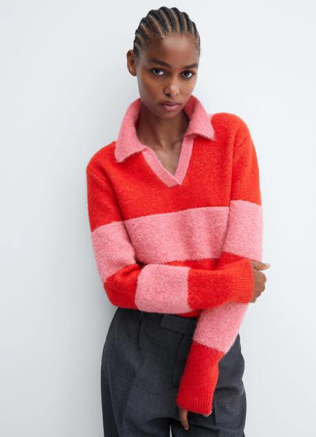 Imagen - Jersey de rayas de Mango (35,99 euros)