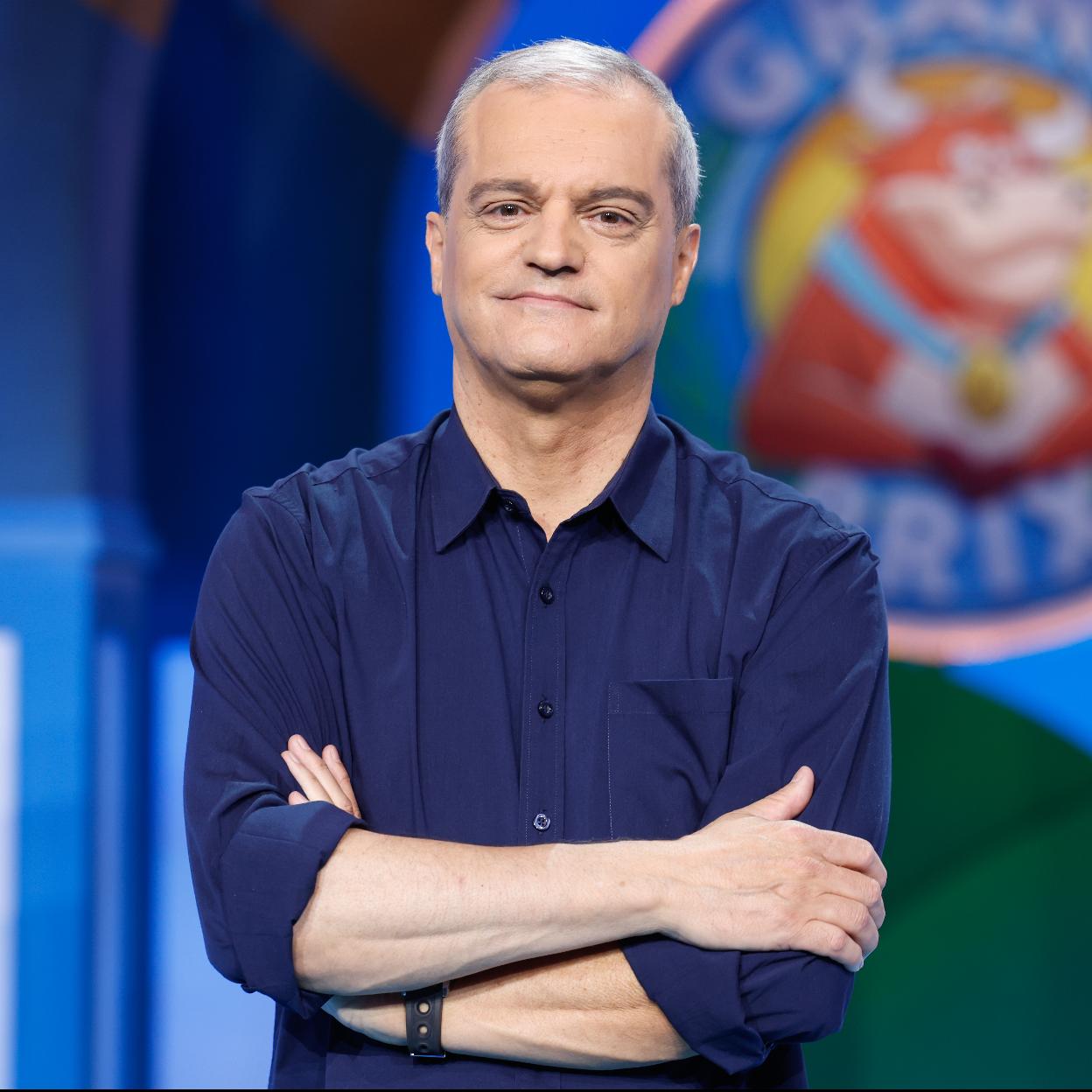 Ramón García, presentador de Grand Prix. /