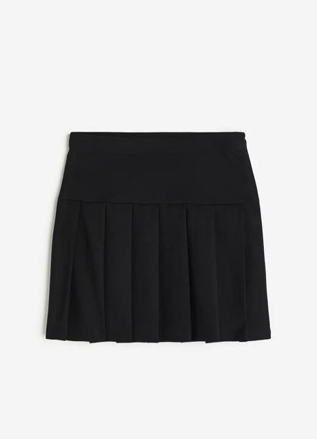 Imagen - Falda plisada negra de H&M, 15,99 euros.
