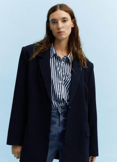 Imagen - Blazer con estampado de raya diplomática