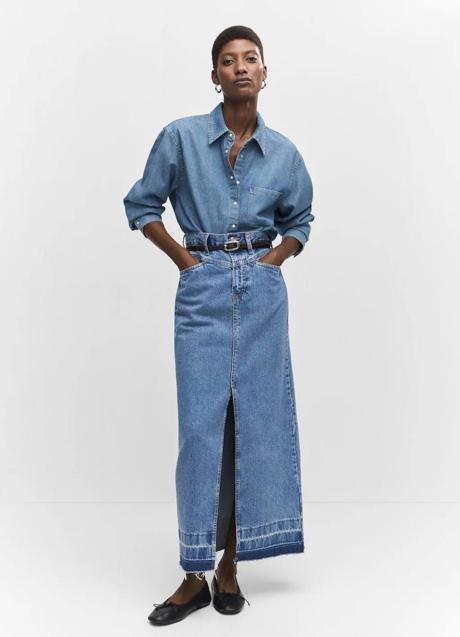 Imagen - Camisa denim con bolsillo