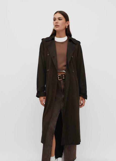 Imagen - Trench de ante marrón