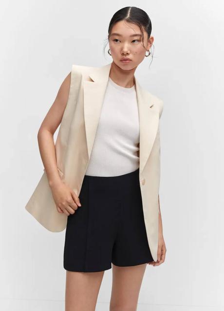 Imagen - Chaleco largo de vestir simple