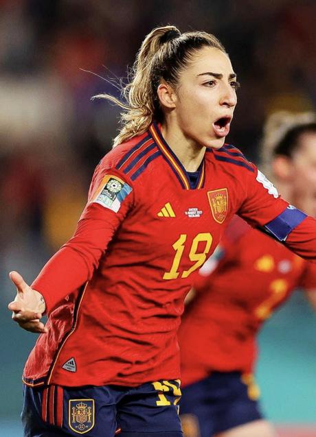Imagen - La celebración del gol de Olga Carmona en la final del partido contra la selección británica de fútbol que dio el Mundial de Australia a España. (FOTO: INSTAGRAM) 