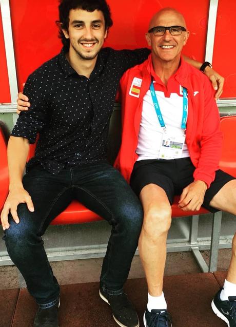 Imagen - Luis de la Fuente junto a su hijo en una imagen publicada en las redes sociales. / INSTAGRAM