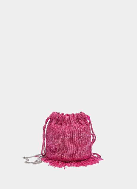 Imagen - Bolso mini con flecos y lentejuelas de Pull & Bear. Foto: Pull & Bear.