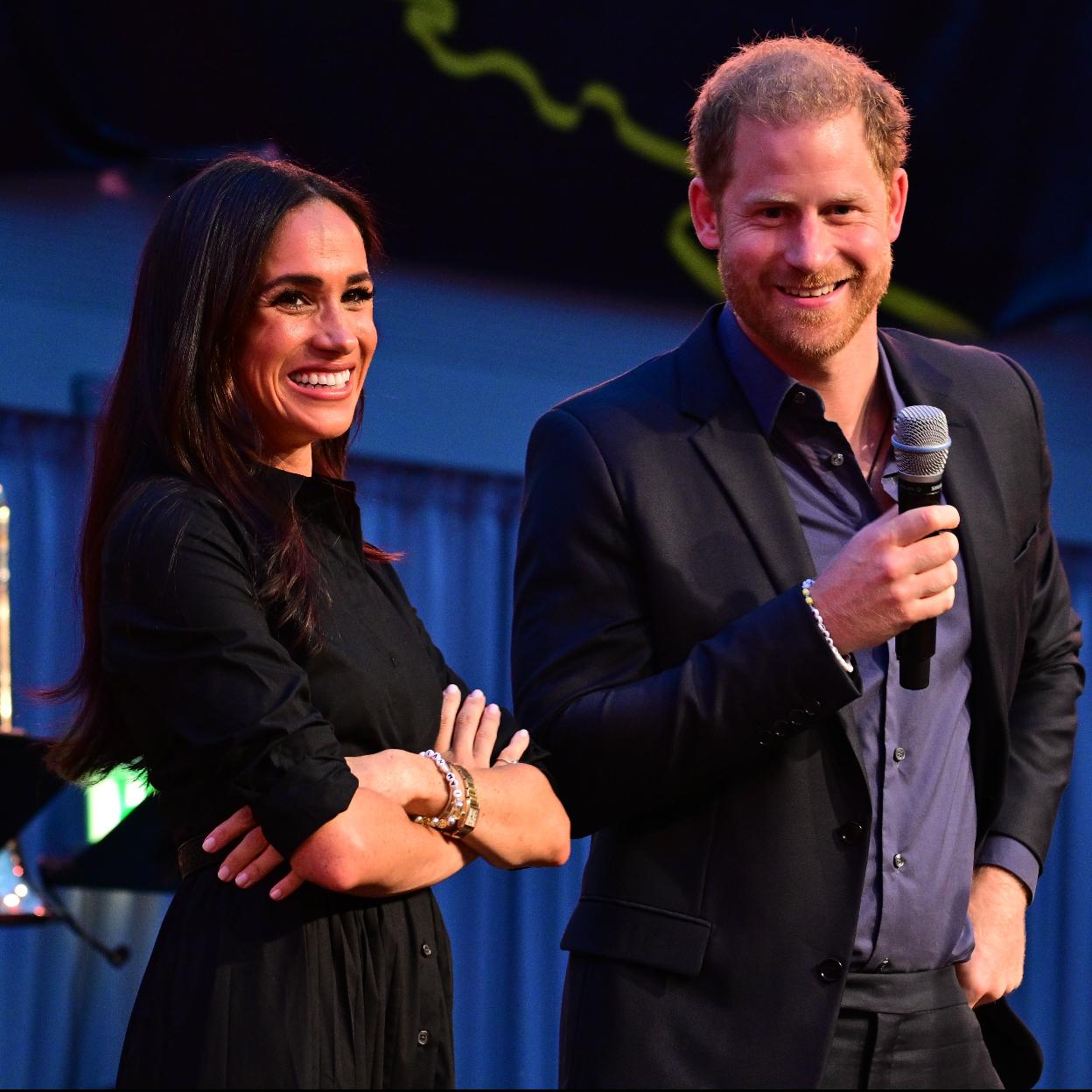 Meghan Markle y Harry en los Juegos Invictus.