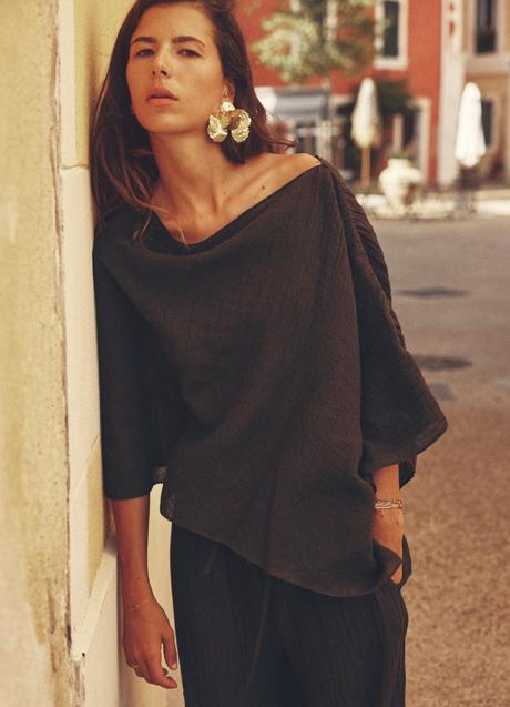 Imagen - Top marrón asimétrico de Mango (25,99 euros)