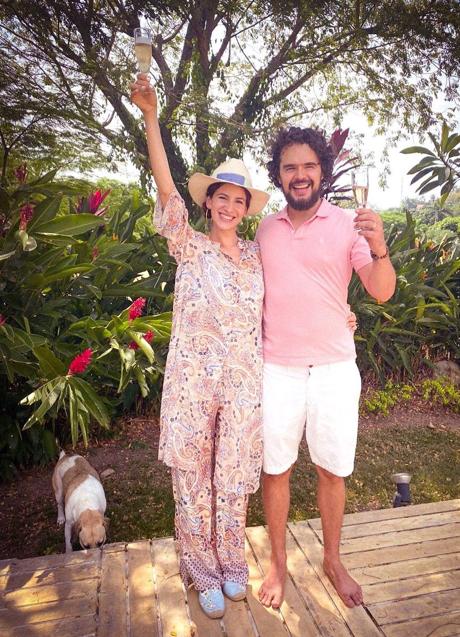 Imagen - Laura Londoño y su marido Santiago Mora. / INSTAGRAM