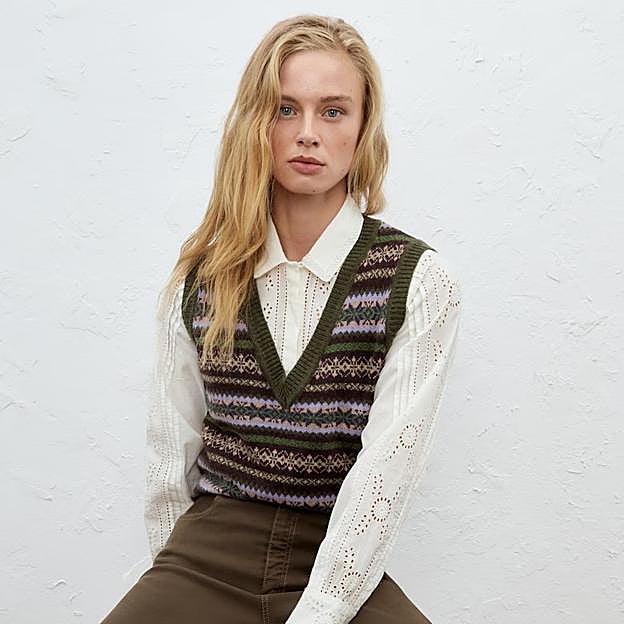 Chaleco de punto de Lloyd's, 69,99 euros.