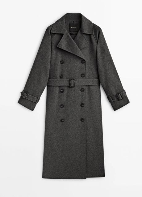 Imagen - Trench con doble botonadura de Massimo Dutti (249 euros)