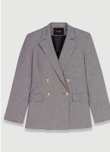 Imagen - Blazer de cuadros de Maje. Foto: Maje.