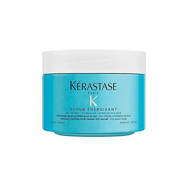 Exfoliante capilar Scrub Énergisant de Kérastase (48 euros),.