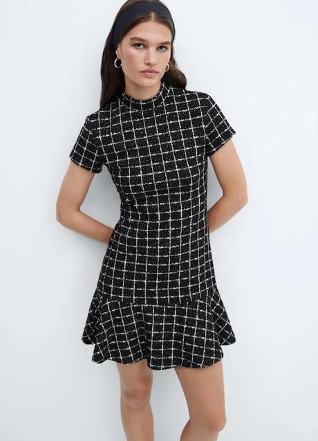 Imagen - Vestido con estampado de cuadros de Mango (35,99 euros)