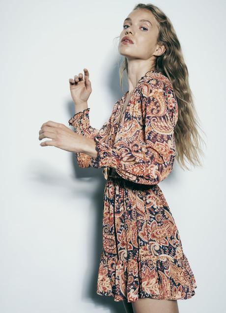 Imagen - Vestido mini estampado de Zara (29,99 euros)