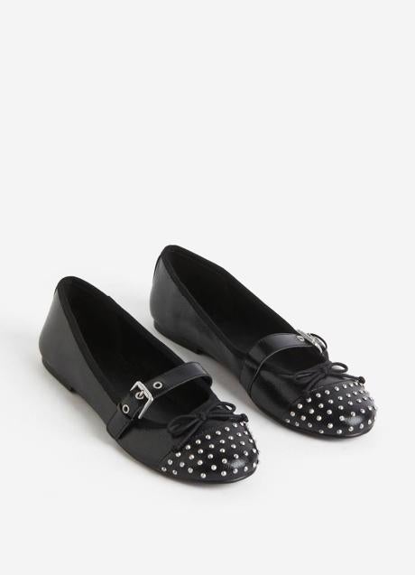 Imagen - Bailarinas con hebillas y tachuelas