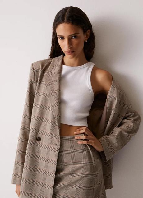 Imagen - Americana con estampado de cuadros de H&M (37,99 euros)