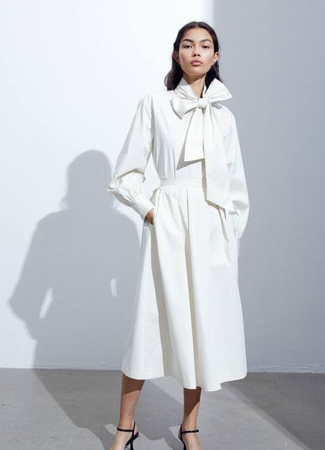 Imagen - Blusa con maxi lazo al cuello