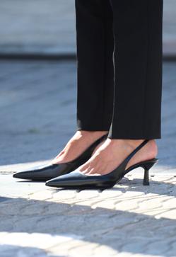 Imagen secundaria 2 - Los kitten heels de la reina Letizia.