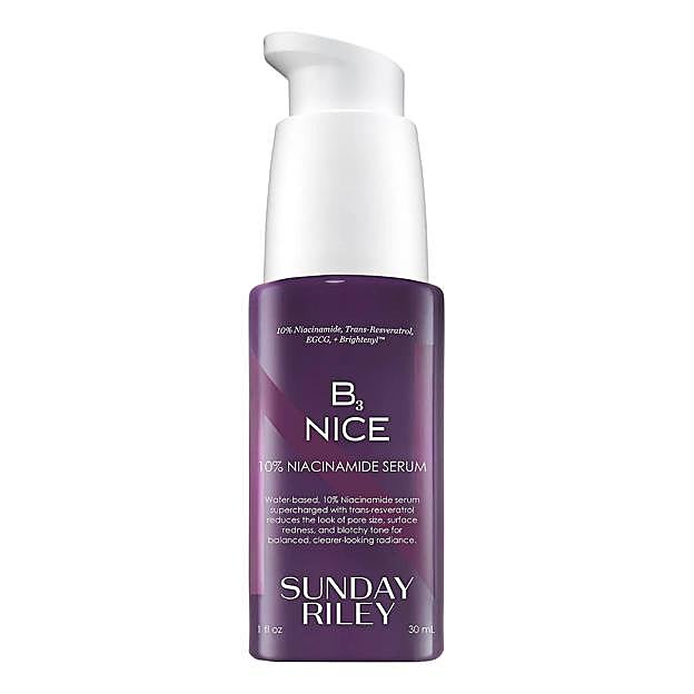 B3 Nice 10% Niacinamide Serum de Sunday Riley. Precio: 65,99 euros