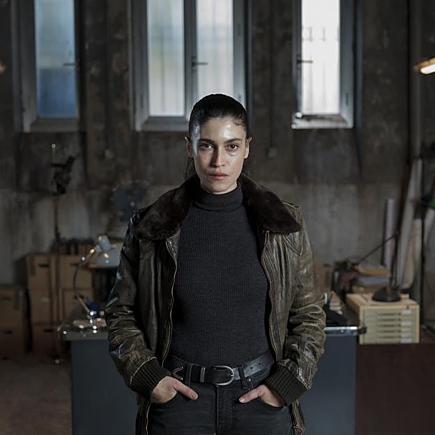 Nerea Barros como la inspectora Elena Blanco. 