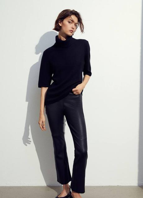 Imagen - Pantalón de cuero cropped