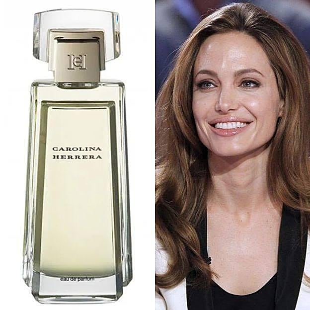 Carolina Herrera de Carolina Herrera es el perfume favorito de Angelina Jolie