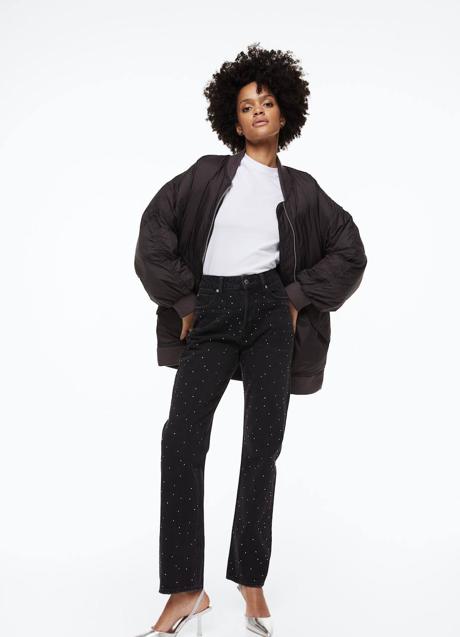 Imagen - Vaqueros rectos con strass