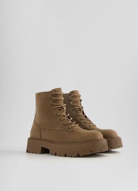 Imagen - Botines de serraje combat