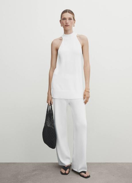 Imagen - Conjunto de punto blanco de Massimo Dutti