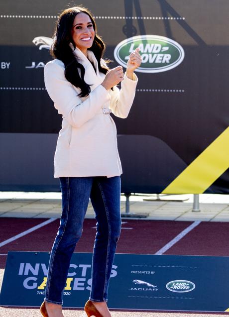 Imagen - Meghan Markle con pantalones pitillos