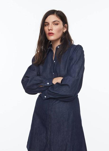 Imagen - Vestido vaquero con manga abullonada