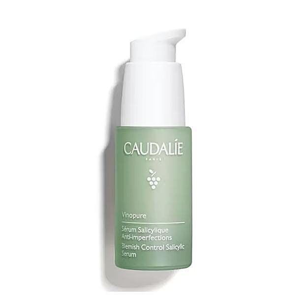 Caudalie Vinopure Natural Salicylic Acid Pore Minimizing Serum.