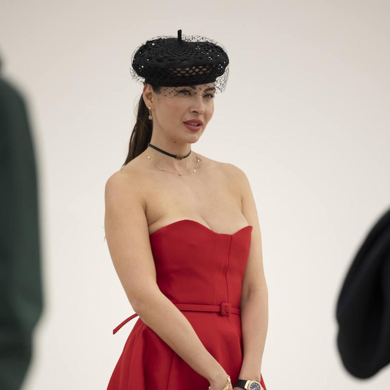 Influencer en el street style de la Fashion Week