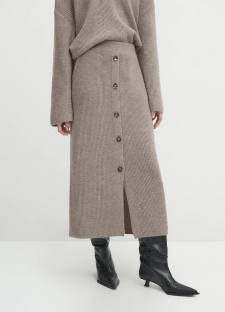 Imagen - Falda de punto de Massimo Dutti (69,99 euros)