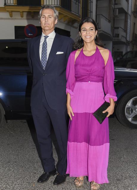 Imagen - Fernando Solís y Eva Morejón en el bautizo de Sofía Fitz-James Stuart Palazuelo/GTRES