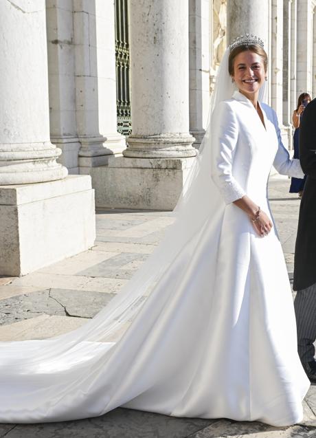 Imagen - María Francisca de Braganza vestida de novia/GTRES