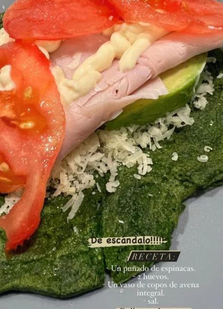 Imagen - La cena de Amelia Bono con la que consigue acelerar su metabolismo. / @ameliabono 