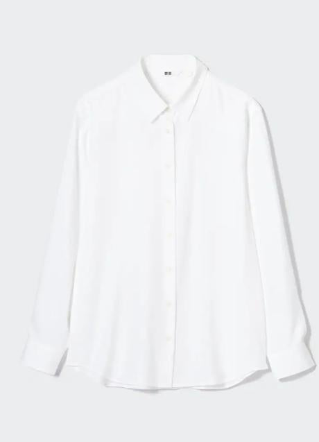 Imagen - Camisa blanca Easy-Iron de Uniqlo. Foto: Uniqlo.