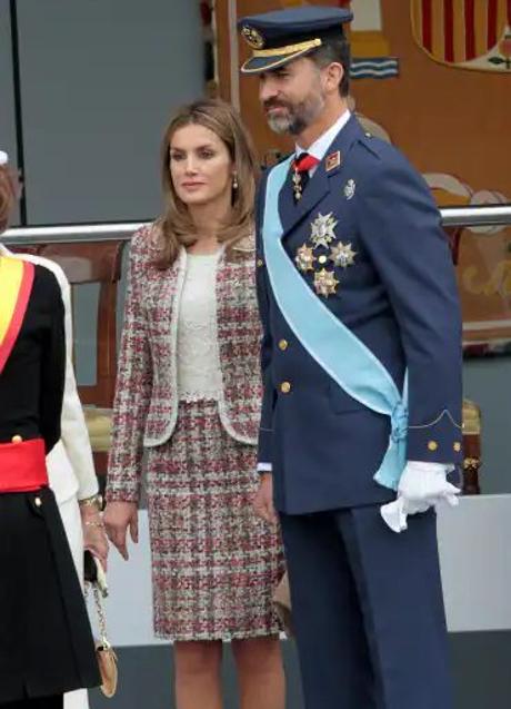 Imagen - El look de la reina Letizia en el Día de la Hispanidad 2012/GTRES