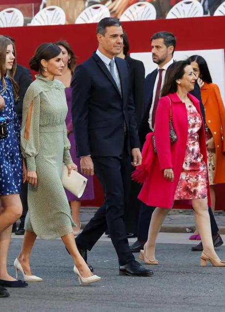Imagen - El look de la reina Letizia en el Día de la Hispanidad 2022/ GTRES