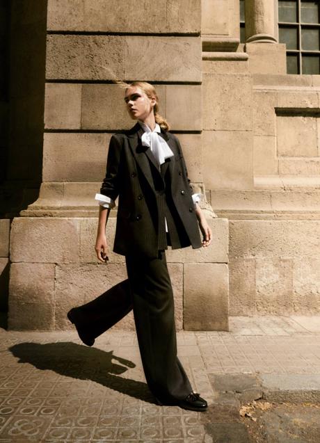 Imagen - Traje barato en raya diplomática