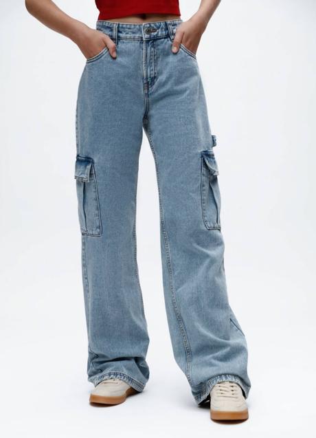 Imagen - Vaqueros cargo wide leg