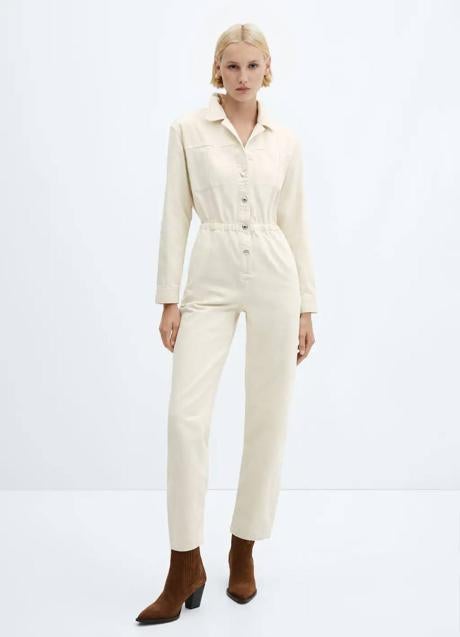 Imagen - Mono denim blanco