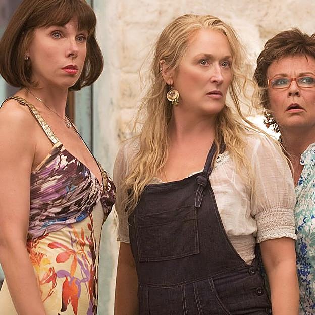 Meryl Streep filmó su mayor taquillazo con 59 años: 'Mama Mia!'. 