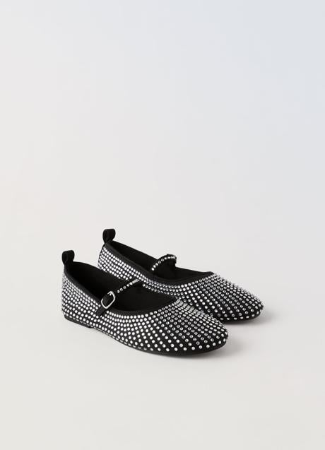 Imagen - Bailarinas con cristales de Zara Kids. Foto: Zara Kids.